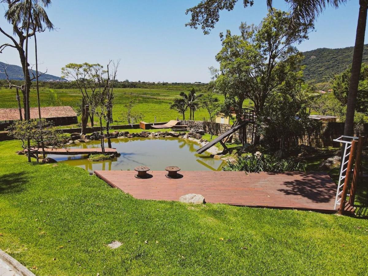 Вилла Casa De Vidro Alto Padrao - Hospedar Com Proposito Флорианополис Экстерьер фото