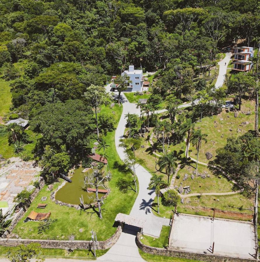Вилла Casa De Vidro Alto Padrao - Hospedar Com Proposito Флорианополис Экстерьер фото