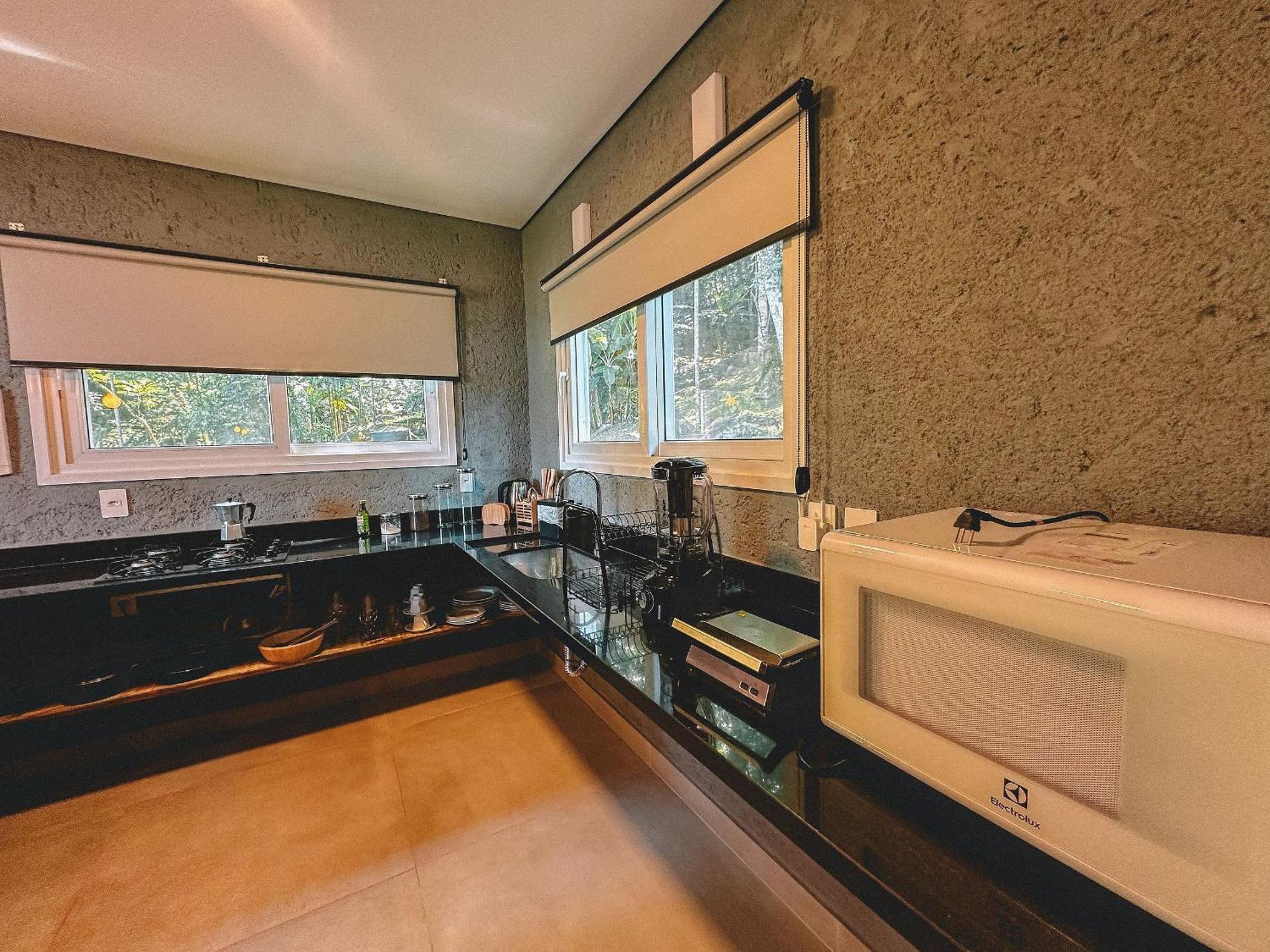 Вилла Casa De Vidro Alto Padrao - Hospedar Com Proposito Флорианополис Экстерьер фото