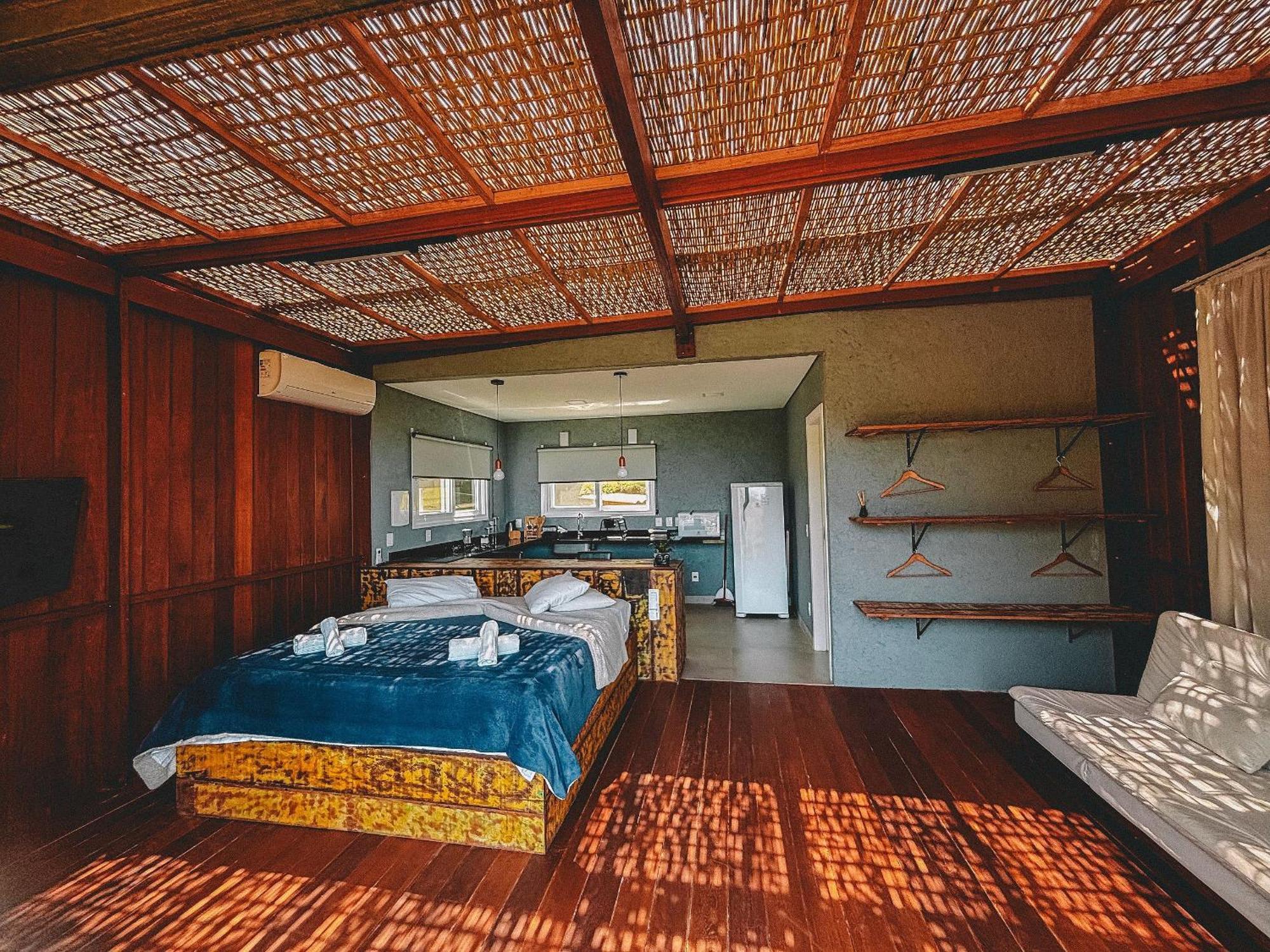 Вилла Casa De Vidro Alto Padrao - Hospedar Com Proposito Флорианополис Экстерьер фото